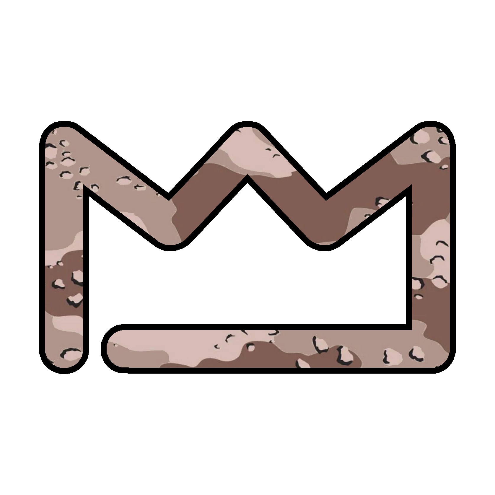 Choccy Chip Crown Decal