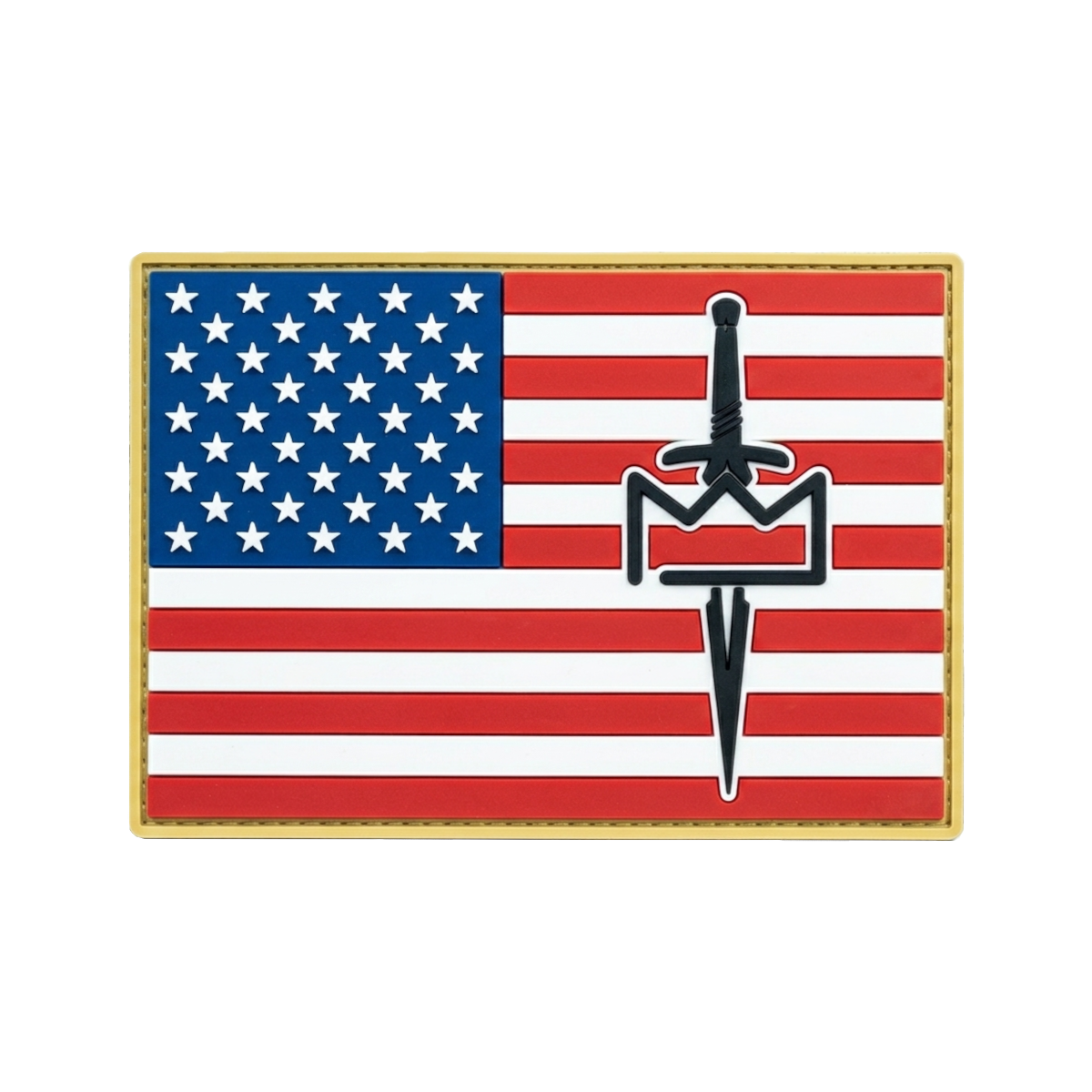 The Jumbo American Flag Patch